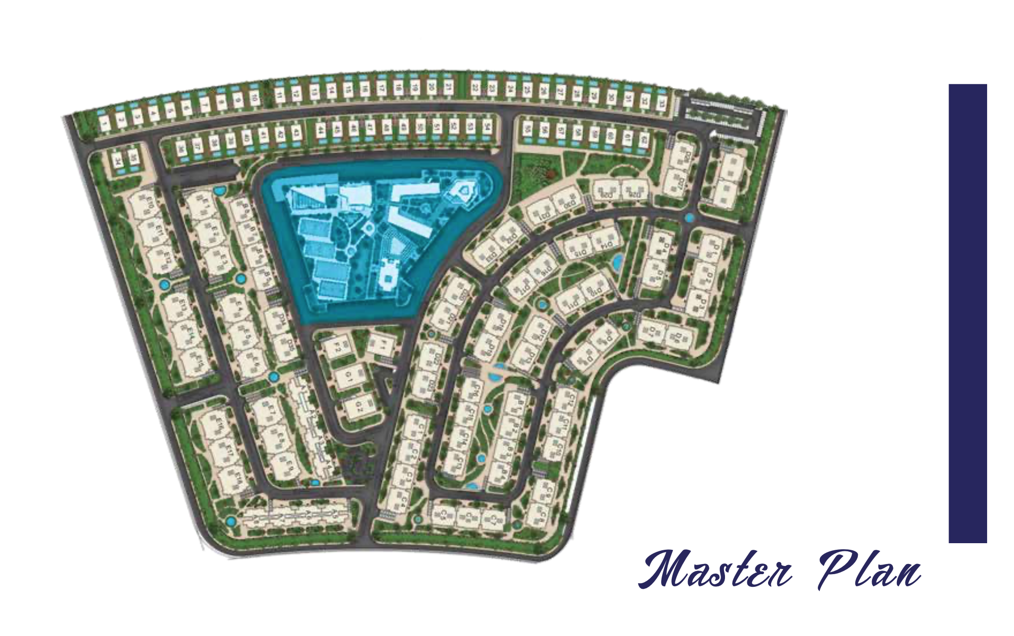 Stau New Capital Compound mastar plan - موقع مشروع كمبوند ستاو العاصمة الادارية